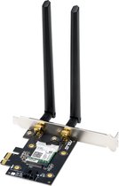 ASUS PCE-AX3000 - Draadloze netwerkadapter - Wifi 6 - Bluetooth - 3000 Mbps