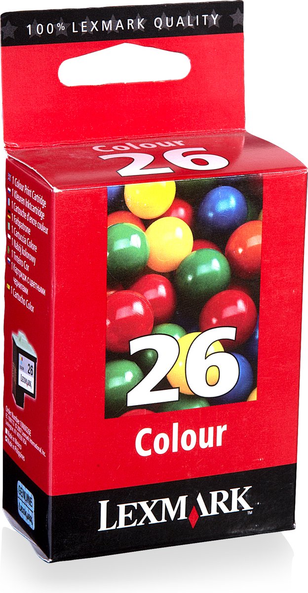 Lexmark 26 - Inktcartridge Cyaan / Magenta / Geel