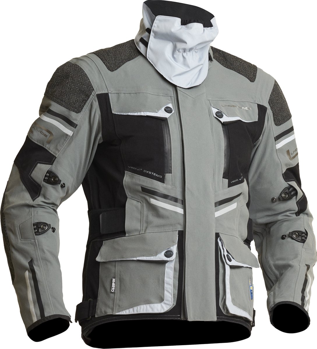 Motorjas – leer of textiel