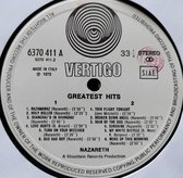 Nazareth - Greatest Hits (1975) LP ( geen hoes)