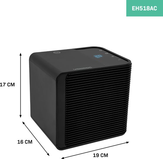 Luxe elektrische ventilatorkachel - 1300W/2000W - WiFi kopen