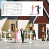 Busch - Un set : Zum Wohl ! H0 (2/22) *bu7981 - maquettes, jouets de construction pour enfants, peinture pour maquettes et accessoires