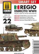 Mig - Regio Esercito Wwii 4 Jars 17 Ml (5/21) *mig7180 - modelbouwsets, hobbybouwspeelgoed voor kinderen, modelverf en accessoires