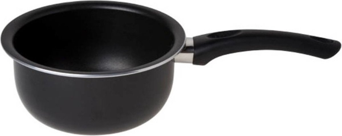 Steelpan met anti-aanbaklaag 18 cm - Sauspan/juspan - Steelpannetje - Koken - Keukengerei