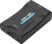 Scart Naar HDMI Converter Kabel Adapter Omvormer 1080p - Scart naar HDMI kabel - Zwart