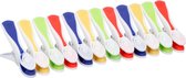 Pinces à linge colorées - 60 pièces - Pinces à linge / pinces à linge en plastique