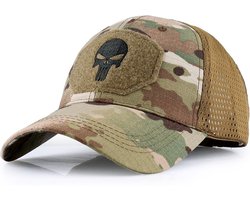 WiseGoods Luxe Tactical Baseball Cap - Camouflage Caps - Airsoft Petten - Outdoor / Vissen - Leger Pet - Army - Soldaat - Kostuum