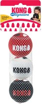 Kong balles de sport signature 3pcs - m - 6.4x6.4x6.4cm multicolore