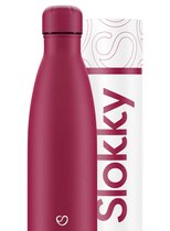 Slokky - Matte Pink Thermosfles & Dop - 500ml