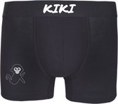 Kikishop Boxershort Cotton Stretch  Maat M- Boxer - 3 stuks - Heren- zwart*Grijs*antraciet