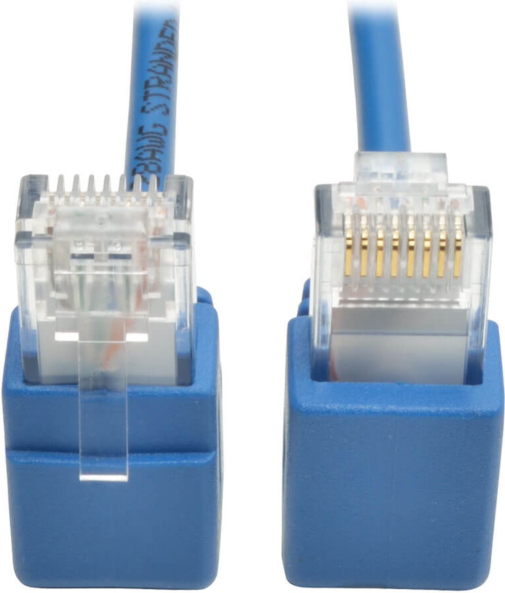 Tripp Lite RJ45, Cat6, 0.3 m netwerkkabel 0,3 m U/UTP (UTP) Blauw