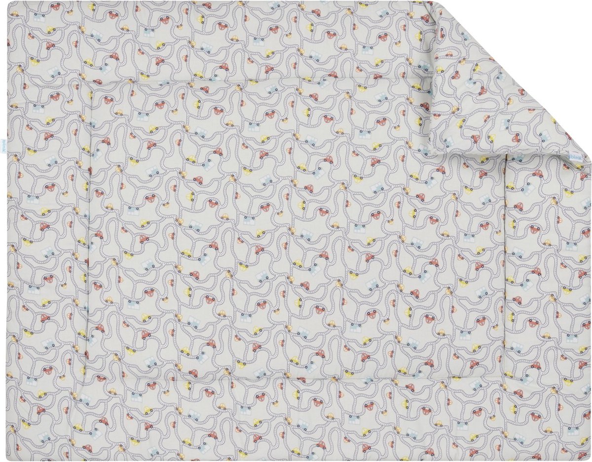 BINK Bedding Boxkleed Traffic grey (tweeling) 71 x 122 cm