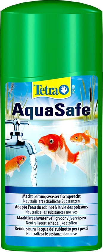 TETRA Vijverwaterconditioner AquaSafe - voor vijvervissen - 500 ml