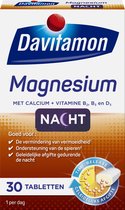 Davitamon Magnesium Tabletten - Goede Nachtrust - 30 stuks - Voedingssupplement