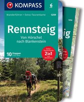 KOMPASS Wanderführer 5259 Rennsteig, Wandelgids 10 Etappen