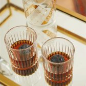 Gentlemen's Hardware Whiskey Tumbler Glazen met Chill Stones - Set van 4 - Cadeauverpakking