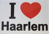 Koelkast magneet I love Haarlem.