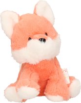 Keel Toys pluche oranje Vos knuffel 14 cm - Vossen bosdieren knuffeldieren - Speelgoed voor kind