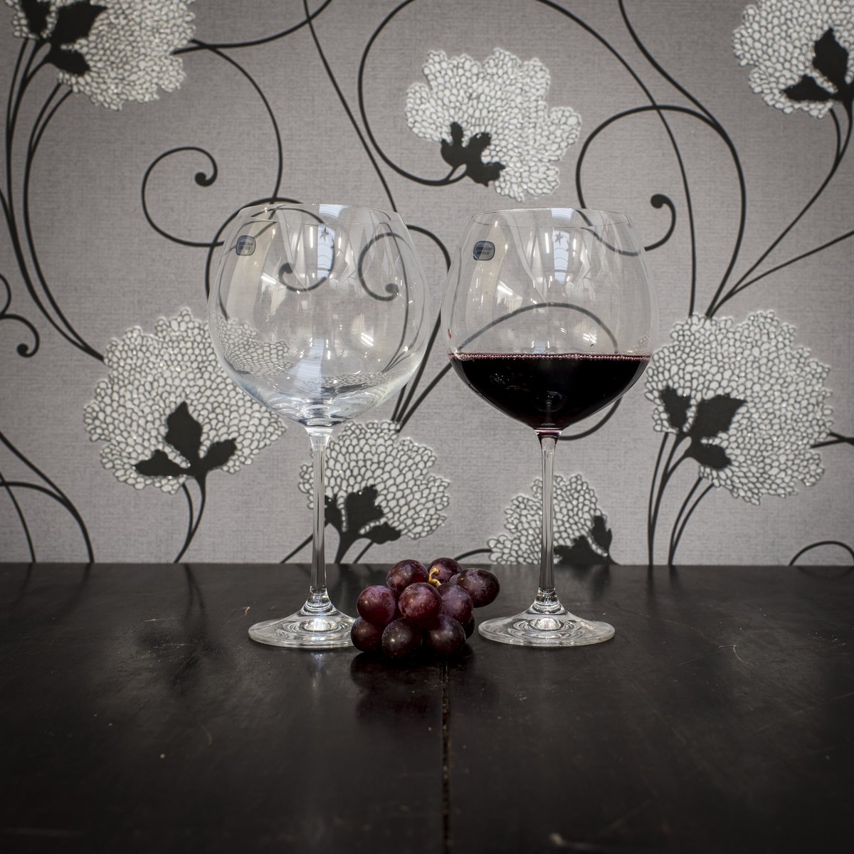 2 Kristallen Rode wijn / Cocktailglazen Grandioso kristalglas 710ml