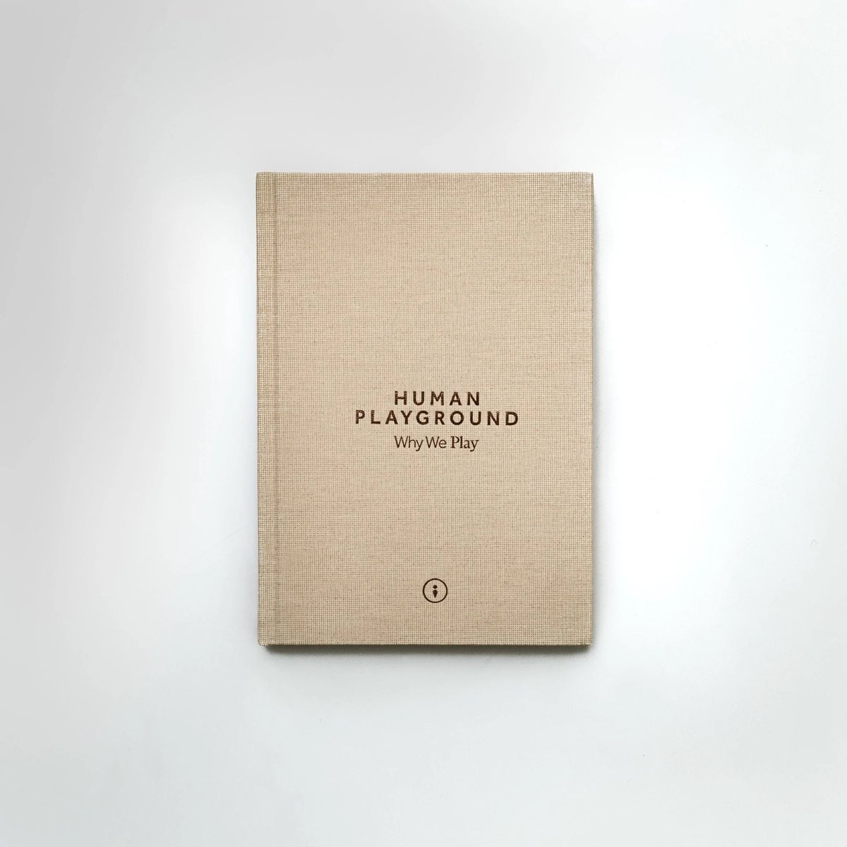 Human Playground Notitieboek A5 - Why We Play - Premium Kwalitiet Linnen Notebook - Gelijnd - 215 x 154 mm - Hardcover - Schrijfblok -