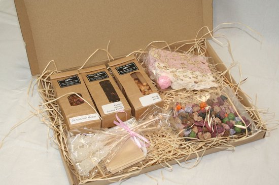 Theepakket met nougat