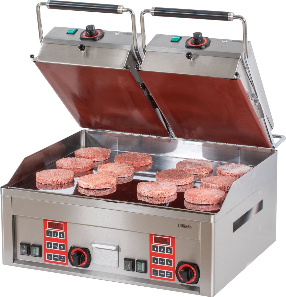 Dubbele electrische contact grill - Steak grill