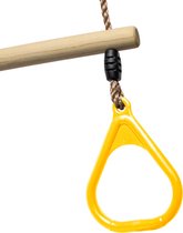 BOOST2 trapeze met Kunststof Ringen geel met PP-touwen