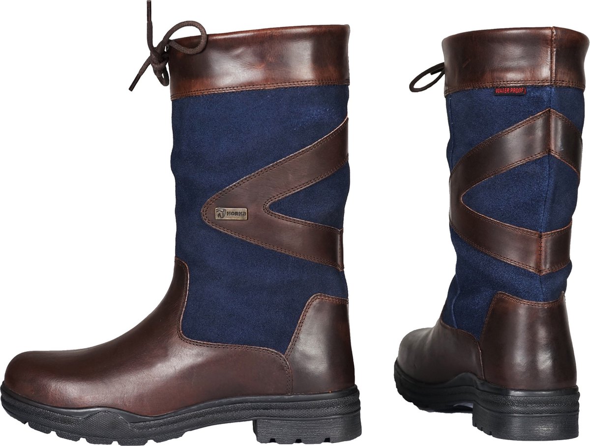 Horka Outdoorlaarzen Greenwich Kort Unisex Bruin
