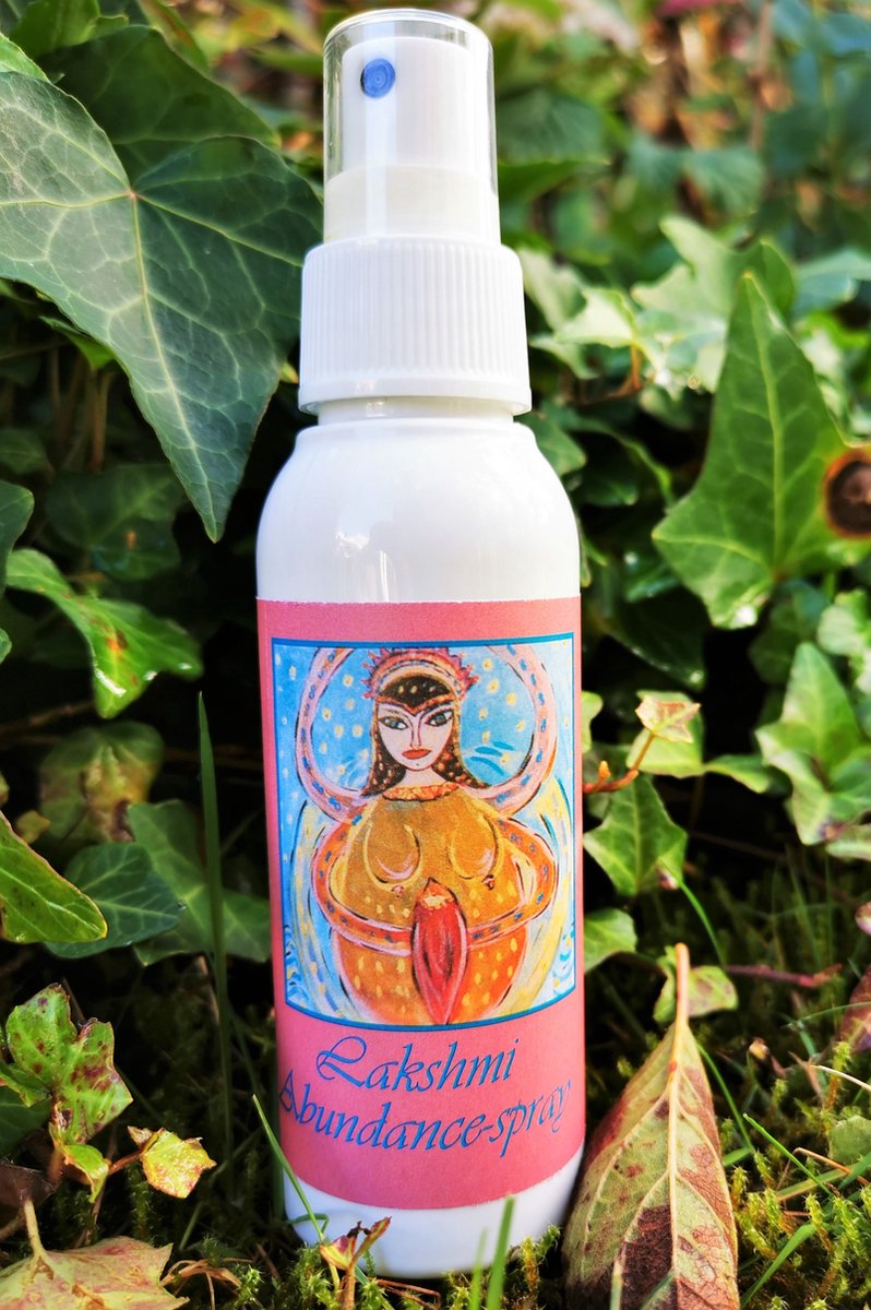 Goedkoopste Lakshmi Abundance Spray - Magical Aura Chakra Spray - In the Light of the Goddess by Lieve Volcke - 100 ml