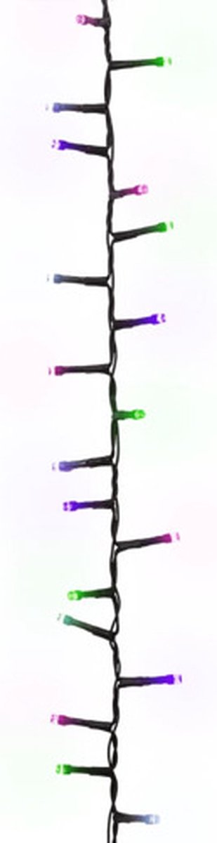 vidaXL Lichtslinger - compact - met - 3000 - LED's - pastel - meerkleurig - 65 - m - PVC