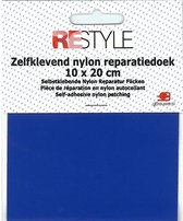 Reparatiedoek Zelfklevend - Nylon - Fel blauw - 10 x 20 cm