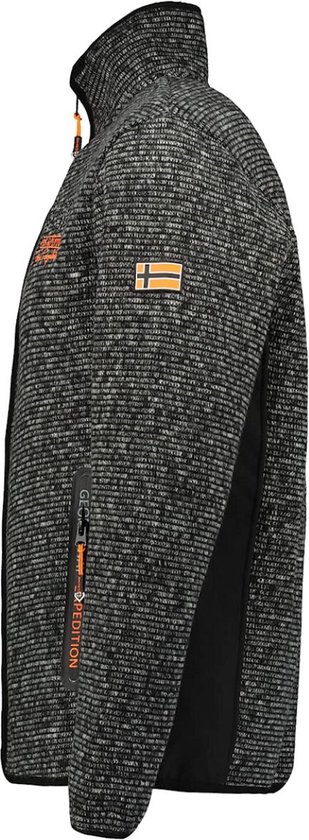 Geographical Norway Fleece Vest Upload Met Rits Heren Petrol Xxl 1712388689