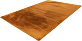 Lalee Heaven - Vloerkleed - Tapijt – Karpet - Hoogpolig - Superzacht - Fluffy - Shiny- Silk look- rabbit- 160x230 cm amber bruin