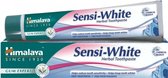 Himalaya Herbals Sensi White - Kruidentandpasta - Herbal Toothpaste - Voor Gevoelige Tanden - Vegetarisch Tandpasta Zonder Fluoride en Parabenen - 75ml