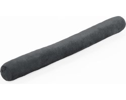 Tochthond voor deuren / Tochtstopper / Tochtrol | Polyester | Grijs 90 x 10 cm