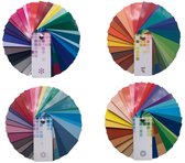 Set van 4 kleurenwaaiers voor kleuranalyse - [zomer] - [lente] - [winter] - [herfst]