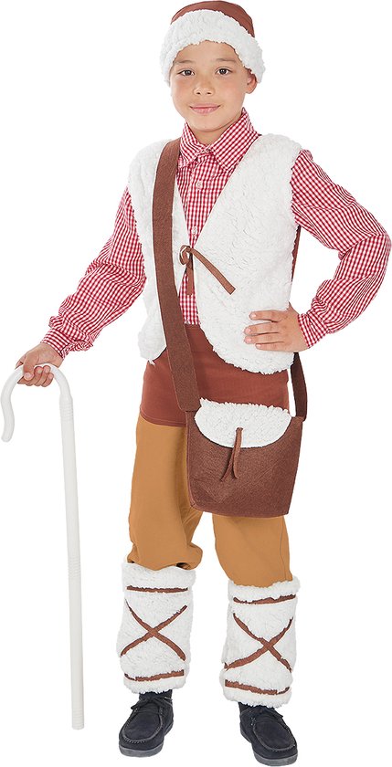 FUNIDELIA Herder Kostuum Voor voor jongens - Maat: - Bruin