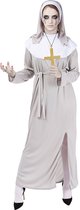 Funidelia | Zombie Nonnen Kostuum Voor voor vrouwen - Ondood, Halloween, Horror - Kostuum voor Volwassenen Accessoire verkleedkleding en rekwisieten voor Halloween, carnaval & feesten - Maat XL - Wit