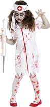 FUNIDELIA Déguisement Infirmière Zombie Fille - Taille : 107 - 113 cm