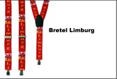 Bretels Limburg motief rood - Thema feest festival party Limburger fun