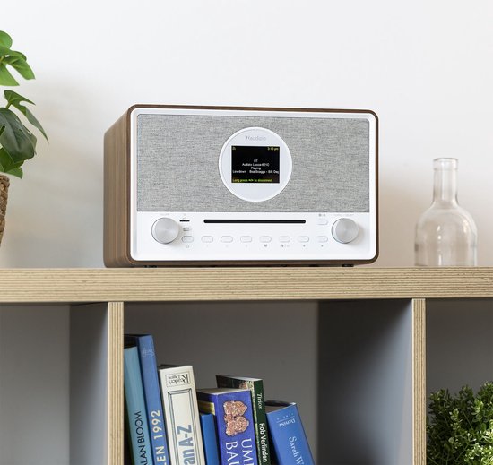 AUDIZIO – LUCCA – RADIO INTERNET CON DAB+ Y REPRODUCTOR CD MADERA – dBS