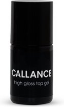 Callance High Gloss Top Gel, UV / LED Topcoat 15ml - hoogglans top coat - gel - acryl - acrylgel - polygel - gelpolish - gellak - polish - nagels - nagel - manicure - nagelverzorging - nagelstyliste - nagelstylist