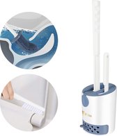 Wc Borstel - Toiletborstel - type 2 - WC borstel met houder – Toiletborstelhouder – Wc borstel en Houder - Toiletborstel met Houder – Met Precisieborstel - Staand en hangend te gebruiken - AFZstore® - vaderdag - vaderdag cadeautje