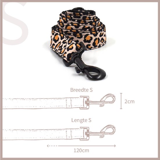 OOPSDOGGY Reflecterende opgerolde lederen halsband voor kleine, middelgrote en grote honden, puppy, 8 kleuren, 7 maten (groenblauw, M, 12-15