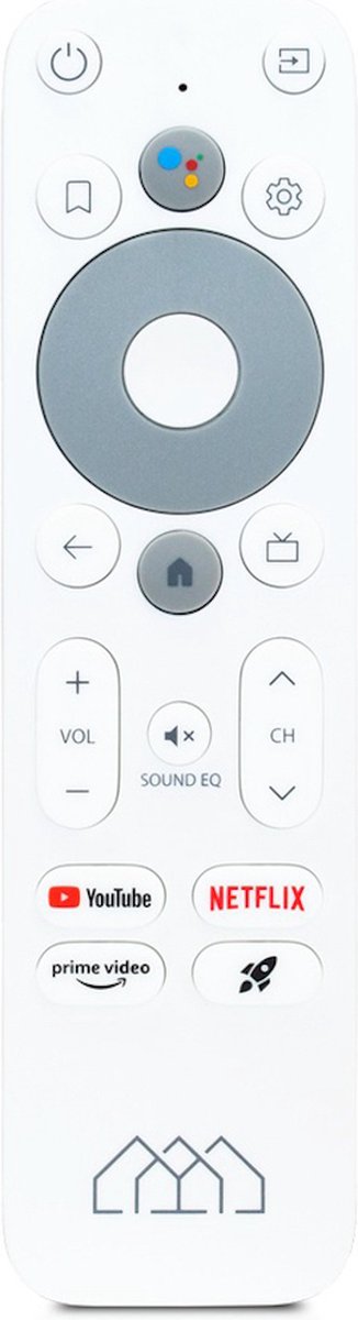 Homatics Android TV BT Afstandsbediening - google Assistent RCU (Small)