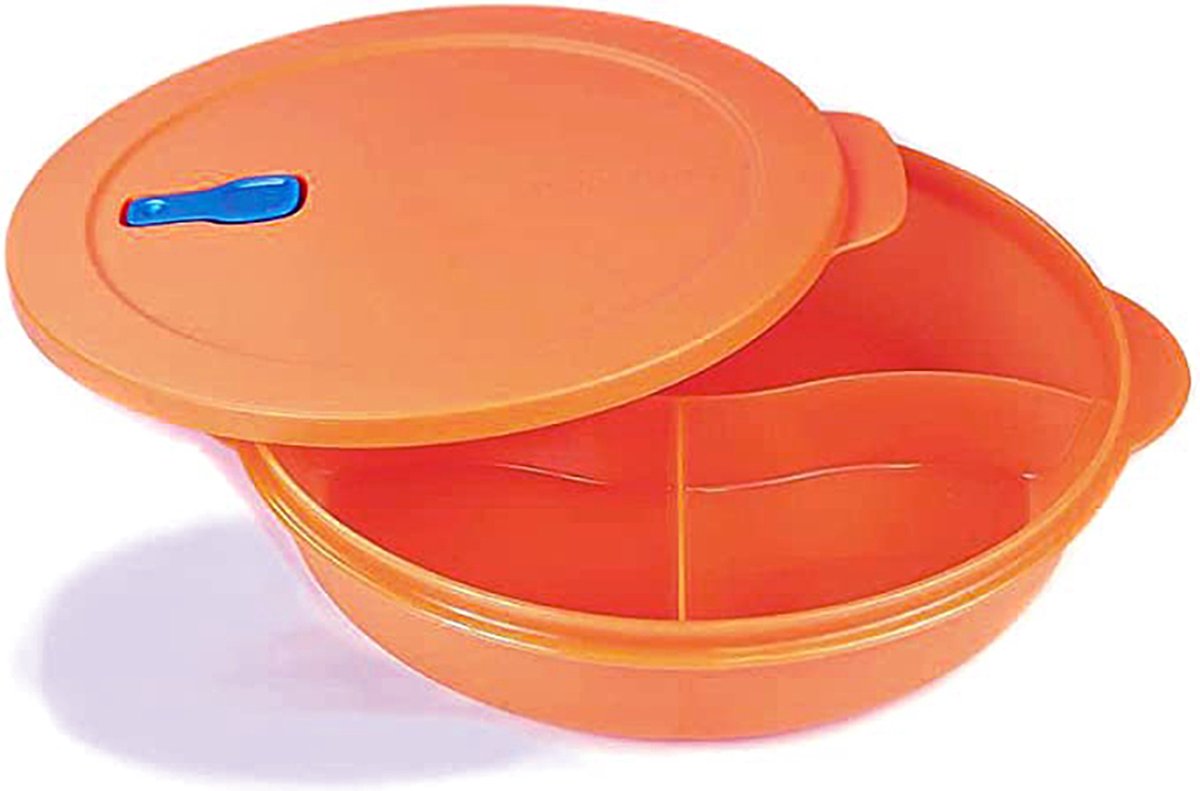 Tupperware Crystalwave verdeel bord — 900 ml