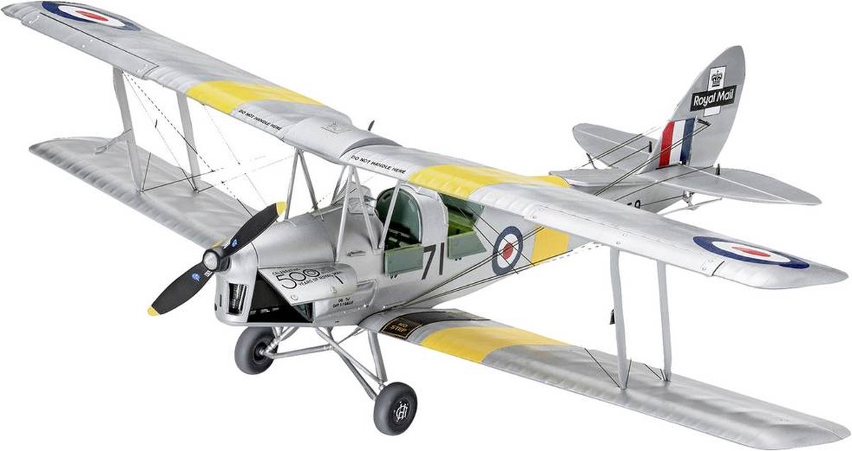 Revell 03827 D.H. 82A Tiger Moth Vliegtuig (bouwpakket) 1:32