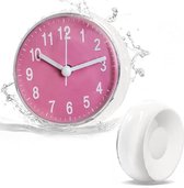 Horloge de salle de bain à Quartz rouge - Horloge de salle de bain étanche - Klok de cuisine - Horloge de salle de bain - Horloge de Cuisine - Horloge murale