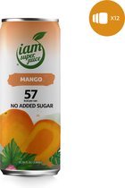 I am Superjuice Mango 12x0,33L - échte mangosap gemixt met water - zonder toegevoegde suikers - zonder conserveringsmiddelen - zonder concentraat - exotisch fruitsapje - fruit juice