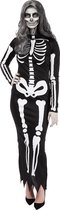FUNIDELIA Déguisement squelette Elegant femme - Taille : L - XL - Zwart